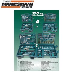 Mannesmann 29086 Alet Seti, 176 Parça - 10