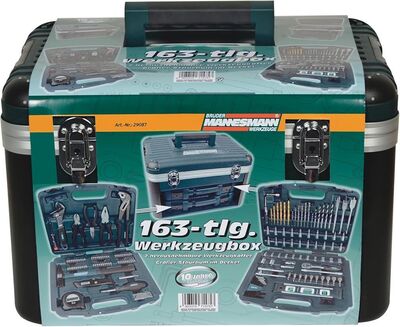 Mannesmann 29087 Profesyonel Alet Seti, 163 Parça
