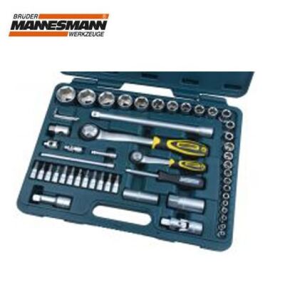 Mannesmann 29100 Profesyonel Lokma Anahtar Takımı 55 Parça, Metri - 1