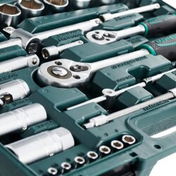 Mannesmann 29112 Lokma Anahtar Seti 1/4"+1/2", 82 Parça - 2