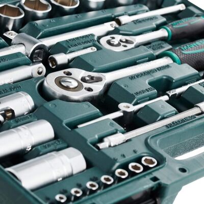 Mannesmann 29112 Lokma Anahtar Seti 1/4"+1/2", 82 Parça - 2