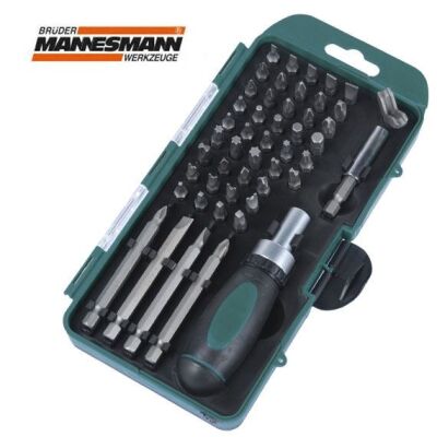 Mannesmann 29893 Tornavida Bits Uç Seti (49 Parça) - 1