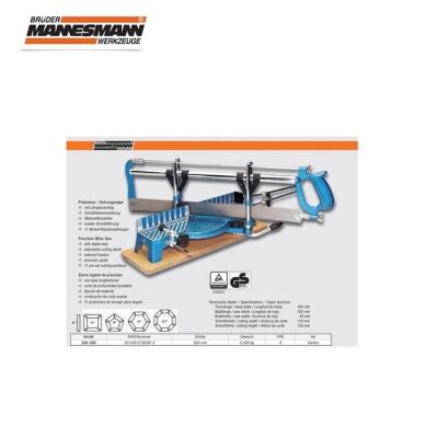 Mannesmann 352-550 Hassas Manuel Gönye Testere (550mm) - 5