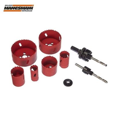 Mannesmann 44100 HSS Bi-Metal Delik Testeresi Seti, 8 Parça - 3