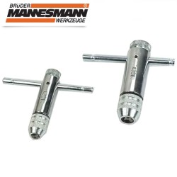 MANNESMANN - Mannesmann 524-03-10 T-Tipi Cırcırlı Kılavuz Kolu, M 3 - 10, 85mm