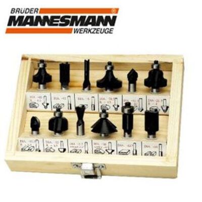 Mannesmann 545-012 Freze Seti 12 Parça - 1
