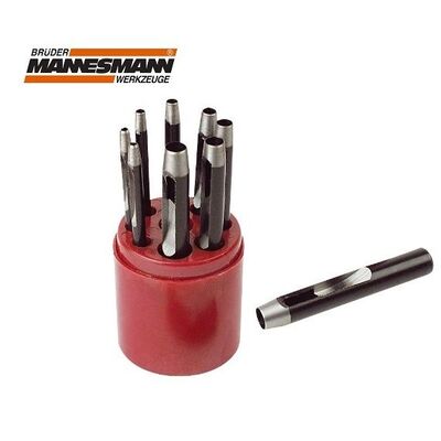 Mannesmann 667 Deri-Kayış Zımba Seti (9 Parça)