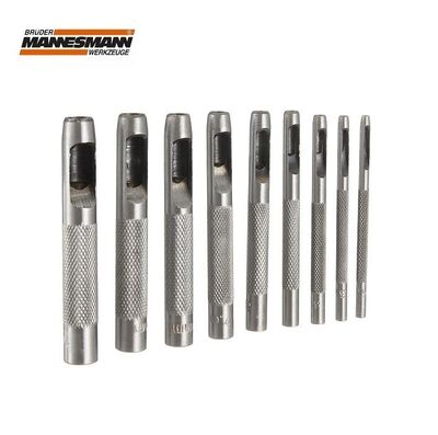 Mannesmann 667 Deri-Kayış Zımba Seti (9 Parça)