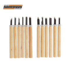 Mannesmann 690-12 Ahşap Oyma Bıçak Seti (12 Parça) - Thumbnail