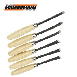 Mannesmann 690-EX 160 Ahşap Oyma Bıçak Seti (6 Parça) - 1