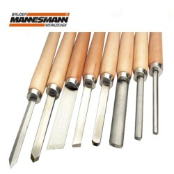 Mannesmann 691-8 Ahşap Torna Bıçak Seti (8 Parça) - 1