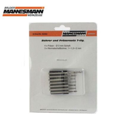 Mannesmann 92562 Mini Matkap Ucu Seti (7 Parça) - 2