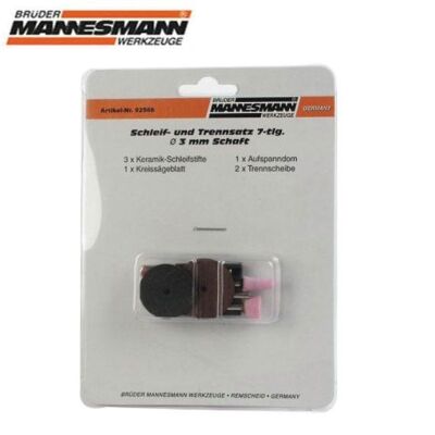 Mannesmann 92566 Mini Zımpara Seti (7 Parça) - 2