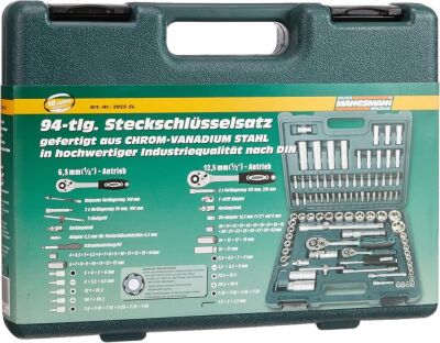 Mannesmann 2055-SL Lokma Takımı 1/4" ve 1/2", 94 Parça - 4