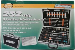 Mannesmann 98432 Lokma Anahtar Seti, 232 Parça - Thumbnail