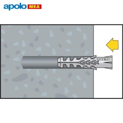 MEA F 12 Dübel (12x60mm, 25 adet) - 4