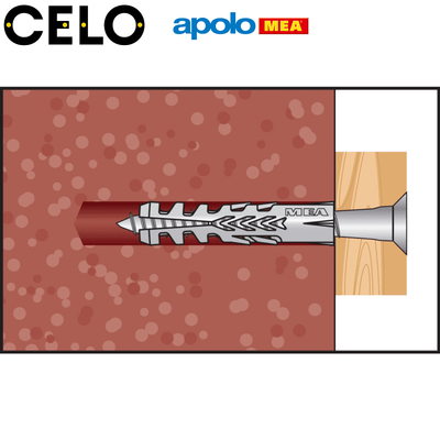 MEA F 14 Dübel (14x70mm, 20 adet)