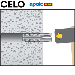 MEA GB 10 Gazbeton Dübeli (10x55mm, 25 adet) - Thumbnail