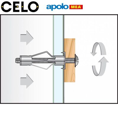 MEA HRM 4/20 Metal Boşluk Dübeli (8x46mm, 100 adet)