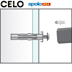 MEA HRM 4/20 Metal Boşluk Dübeli (8x46mm, 100 adet) - Thumbnail