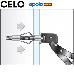 MEA HRM 4/20 Metal Boşluk Dübeli (8x46mm, 100 adet) - Thumbnail