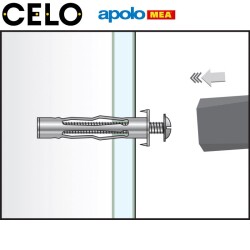 MEA HRM 4/20 Metal Boşluk Dübeli (8x46mm, 100 adet) - 4