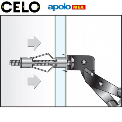 MEA HRM 4/20 Metal Boşluk Dübeli (8x46mm, 100 adet) - 5