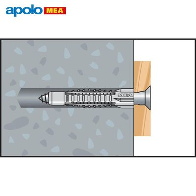 MEA MZ 6x29 Dübel (6x29mm, 100 adet) 