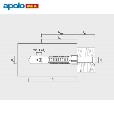 MEA MZ 6x29 Dübel (6x29mm, 100 adet) - 3