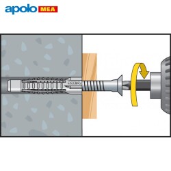 MEA MZ 6x29 Dübel (6x29mm, 100 adet) - 6