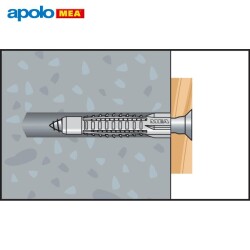 MEA MZ 8 Dübel (8x48mm, 100 adet) - 7