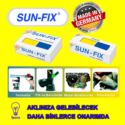 SUN-FIX Macun Kaynak, UNIVERSAL VERWENDBAR, 100gr - 3