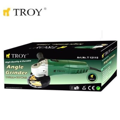 TROY 12115 Avuç Taşlama Ø115mm, 600W