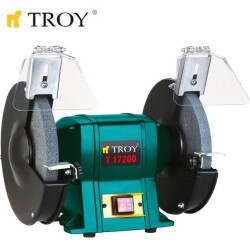 TROY 17200 Taş Motoru 400W (Ø200 x 25mm x Ø32mm) - 1