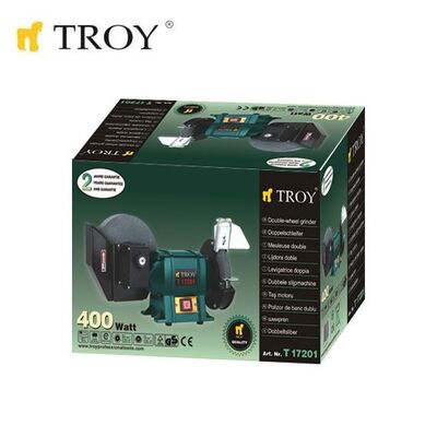 TROY 17201 Sulu Kuru Taş Motoru 400W (Ø200 x 40mm x Ø20mm)