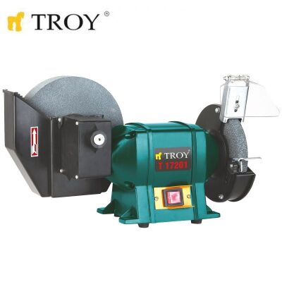TROY 17201 Sulu Kuru Taş Motoru 400W (Ø200 x 40mm x Ø20mm) - 1
