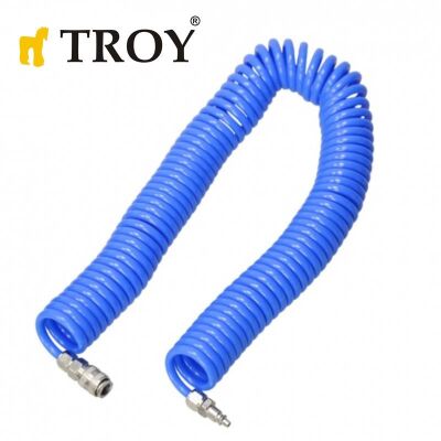 TROY 18608 Poliüretan Hava Hortumu, 7.5m - 2