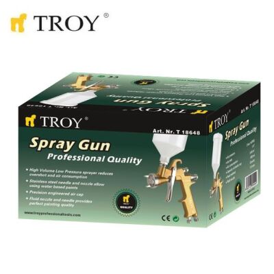 TROY 18648 Profesyonel Boya Tabancası (1.8mm) - 3