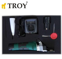 TROY 19903 Akülü Koyun Kırkma Makinası, 14.4V, 45W - Thumbnail