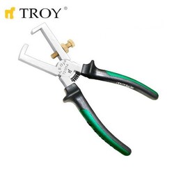 TROY 21014 Ayarlı Kablo Sıyırma Pensesi (160mm) - Thumbnail