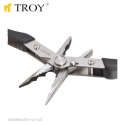 TROY 21090 Çift Başlıklı Pense+Kargaburun - 3