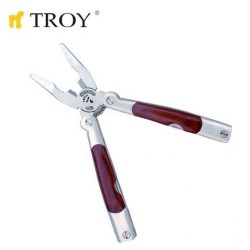 TROY 21091 Çok Amaçlı Cep Pensesi (10 Fonksiyonlu) - 1