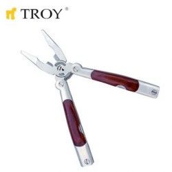 TROY 21091 Çok Amaçlı Cep Pensesi (10 Fonksiyonlu)