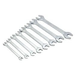 TROY 21508 Açık Ağız Anahtar Takımı - 8 Parça (6-22mm) - 4
