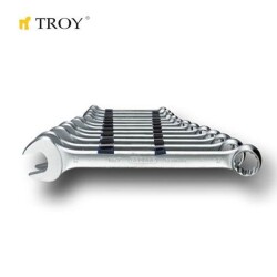 TROY 21512 Kombine Anahtar Takımı - 12 Parça (6-22mm) - 3