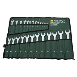 TROY 21525 Kombine Anahtar Takımı - 25 Parça (6-32mm) - 1