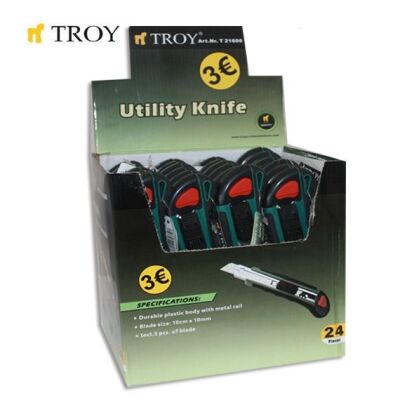 TROY 21600 Profesyonel Maket Bıçağı (100x18mm) - 2