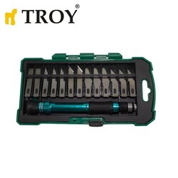 TROY 21604 Hobi Maket Bıçağı Seti, 14 Parça - Thumbnail