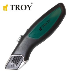 TROY 21606 Profesyonel Trapez Maket Bıçağı, 2 Yedek Bıçaklı  - 6