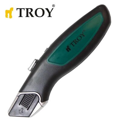 TROY 21606 Profesyonel Trapez Maket Bıçağı, 2 Yedek Bıçaklı  - 6